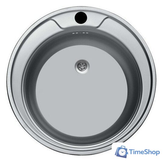 Кухонная мойка КромРус EC 445 M RUS (без сифона) - Изображение №1 — Интернет-магазин Time-Shop