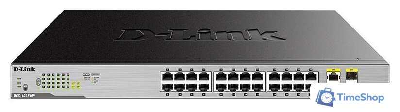 Неуправляемый коммутатор D-Link DGS-1026MP/B2A - Изображение №2 — Интернет-магазин Time-Shop