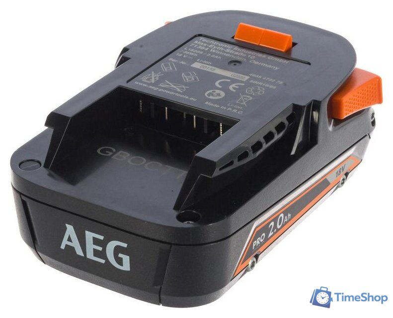 Аккумулятор AEG Powertools L1820S 4935472275 (18В/2 Ah) - Изображение №3 — Интернет-магазин Time-Shop
