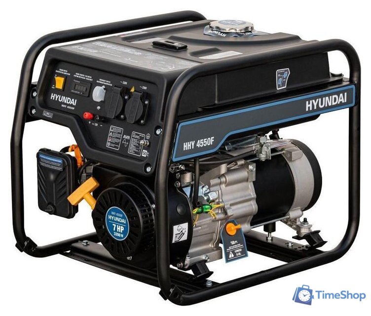 Бензиновый генератор Hyundai HHY 4550F  - Изображение №1 — Интернет-магазин Time-Shop