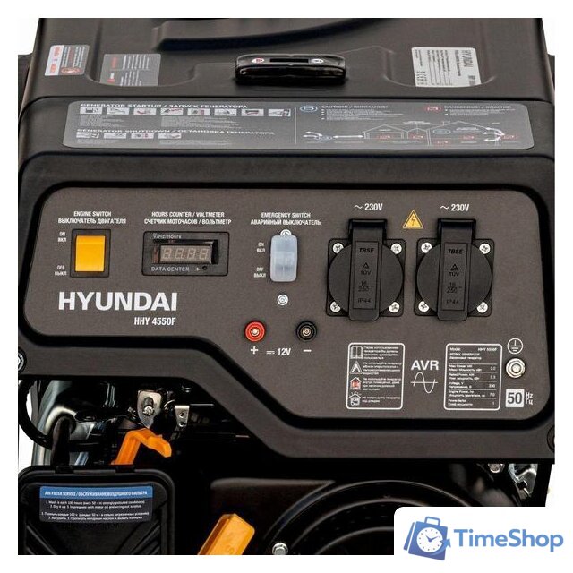 Бензиновый генератор Hyundai HHY 4550F  - Изображение №3 — Интернет-магазин Time-Shop