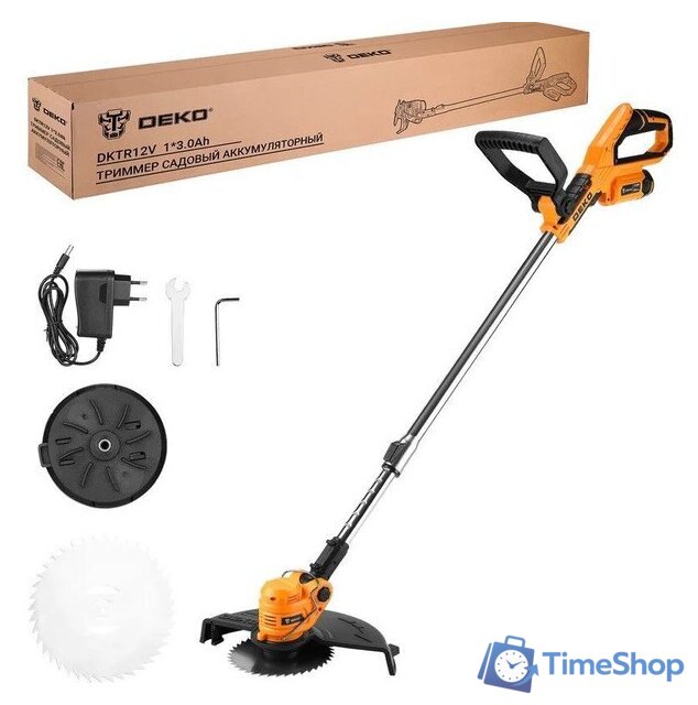 Триммер Deko DKTR12V Max 063-4232-1 (с 1-им АКБ) - Изображение №1 — Интернет-магазин Time-Shop