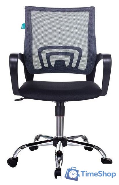 Офисное кресло Бюрократ CH-695N/SL/DG/TW-11 (черный/серый) - Изображение №2 — Интернет-магазин Time-Shop