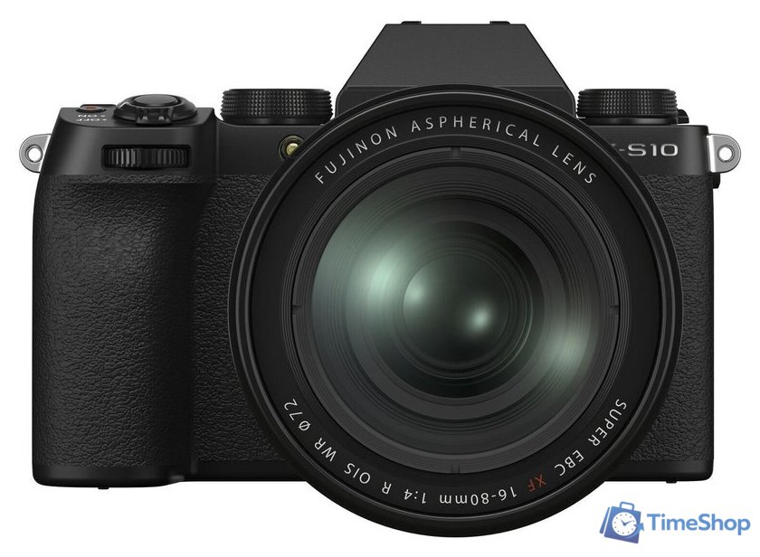 Беззеркальный фотоаппарат Fujifilm X-S10 Kit 16-80mm (черный) - Изображение №1 — Интернет-магазин Time-Shop