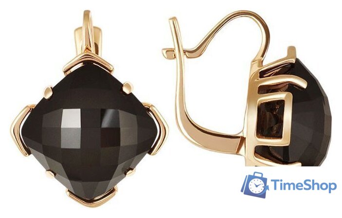 Серьги Кристалл CI50600226773 (с агатом) - Изображение №1 — Интернет-магазин Time-Shop
