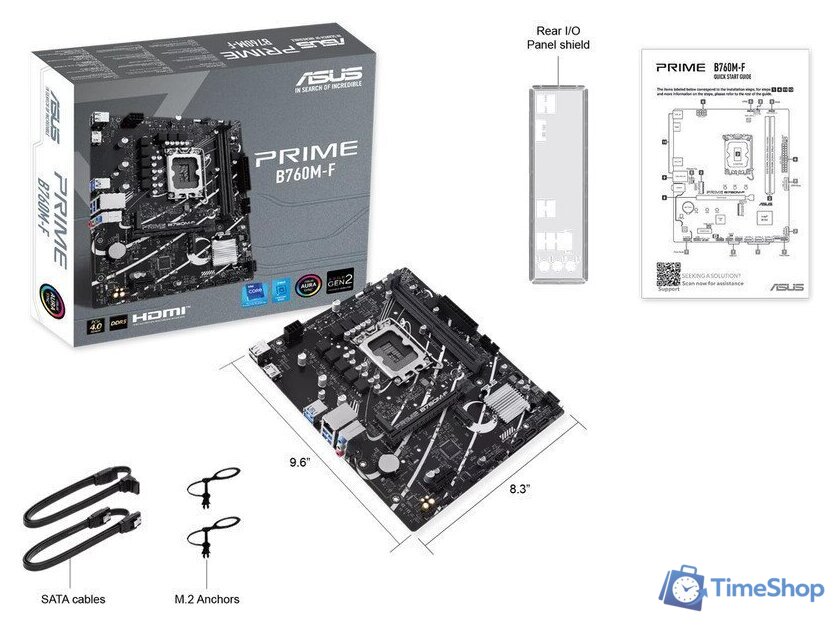 Материнская плата ASUS Prime B760M-F - Изображение №6 — Интернет-магазин Time-Shop