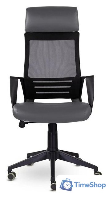 Офисное кресло UTFC М-811 АЛЬТ BlackPL Ср S-0422 (темно-серый) - Изображение №2 — Интернет-магазин Time-Shop