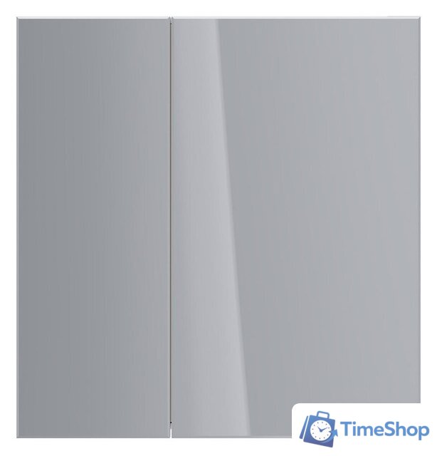  Lemark Шкаф с зеркалом Universal 80 LM80ZS-U (белый глянец) - Изображение №2 — Интернет-магазин Time-Shop