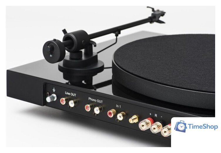 Виниловый проигрыватель Pro-Ject Juke Box E (черный) - Изображение №2 — Интернет-магазин Time-Shop