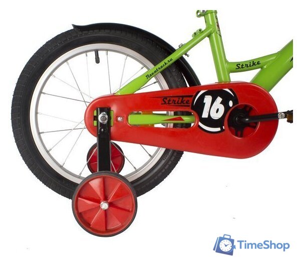 Детский велосипед Novatrack Strike 16 2022 163STRIKE.GN22 (зеленый) - Изображение №3 — Интернет-магазин Time-Shop