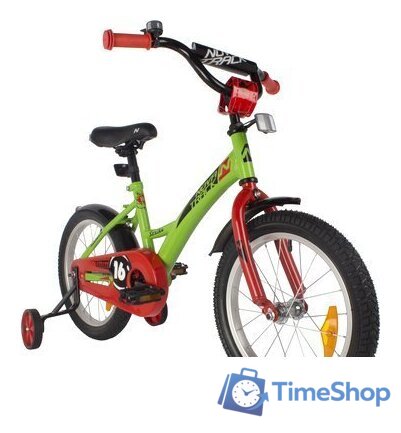 Детский велосипед Novatrack Strike 16 2022 163STRIKE.GN22 (зеленый) - Изображение №5 — Интернет-магазин Time-Shop