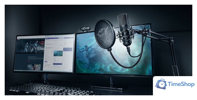 Проводной микрофон Trust GXT 252+ Emita Plus - Изображение №7 — Интернет-магазин Time-Shop