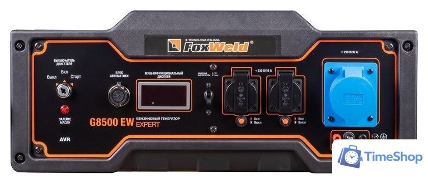 Бензиновый генератор FoxWeld Expert G8500 EW - Изображение №6 — Интернет-магазин Time-Shop