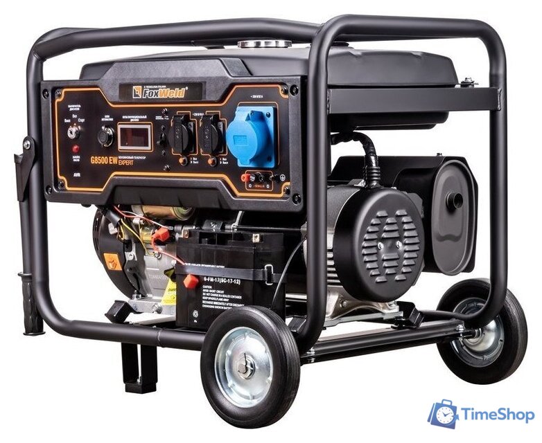 Бензиновый генератор FoxWeld Expert G8500 EW - Изображение №4 — Интернет-магазин Time-Shop