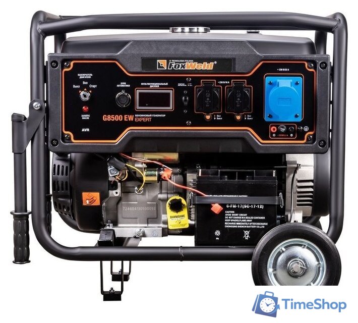 Бензиновый генератор FoxWeld Expert G8500 EW - Изображение №5 — Интернет-магазин Time-Shop