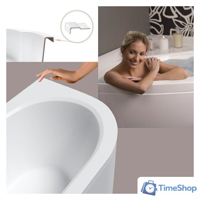 Ванна Lauter Bliss 170 L 21201071L (с ножками) - Изображение №6 — Интернет-магазин Time-Shop