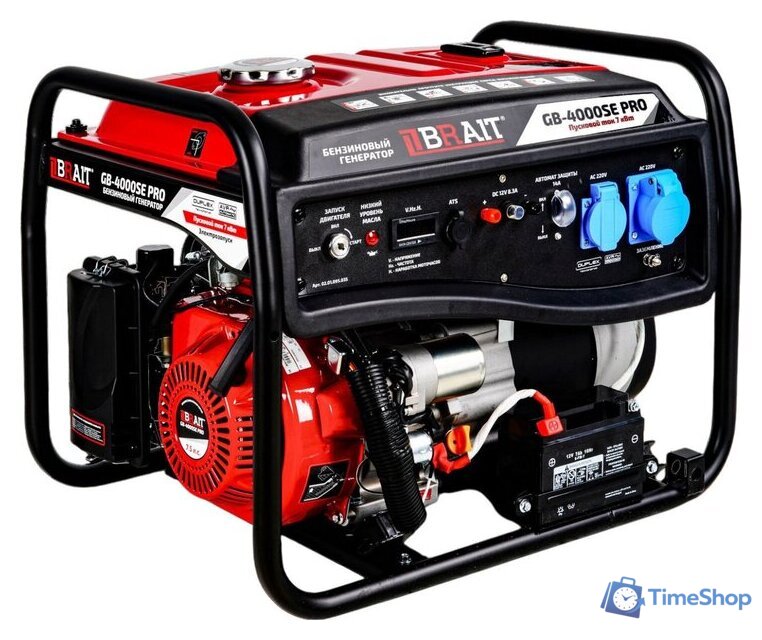 Бензиновый генератор Brait GB-4000SE PRO - Изображение №1 — Интернет-магазин Time-Shop