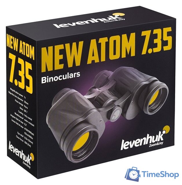 Бинокль Levenhuk New Atom 7x35 84616 - Изображение №13 — Интернет-магазин Time-Shop