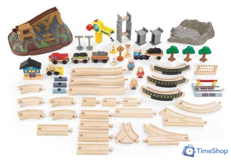 Набор железной дороги KidKraft Bucket Top Construction 17805 - Изображение №2 — Интернет-магазин Time-Shop