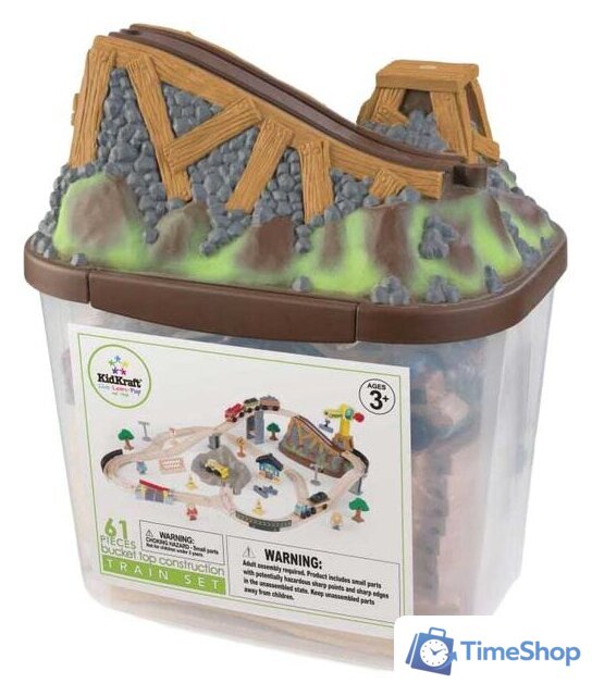 Набор железной дороги KidKraft Bucket Top Construction 17805 - Изображение №8 — Интернет-магазин Time-Shop