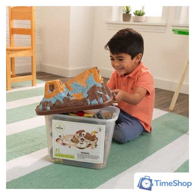 Набор железной дороги KidKraft Bucket Top Construction 17805 - Изображение №6 — Интернет-магазин Time-Shop