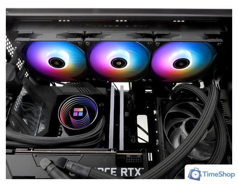 Система жидкостного охлаждения для процессора Thermalright Frozen Notte 360 ARGB (черный) - Изображение №7 — Интернет-магазин Time-Shop