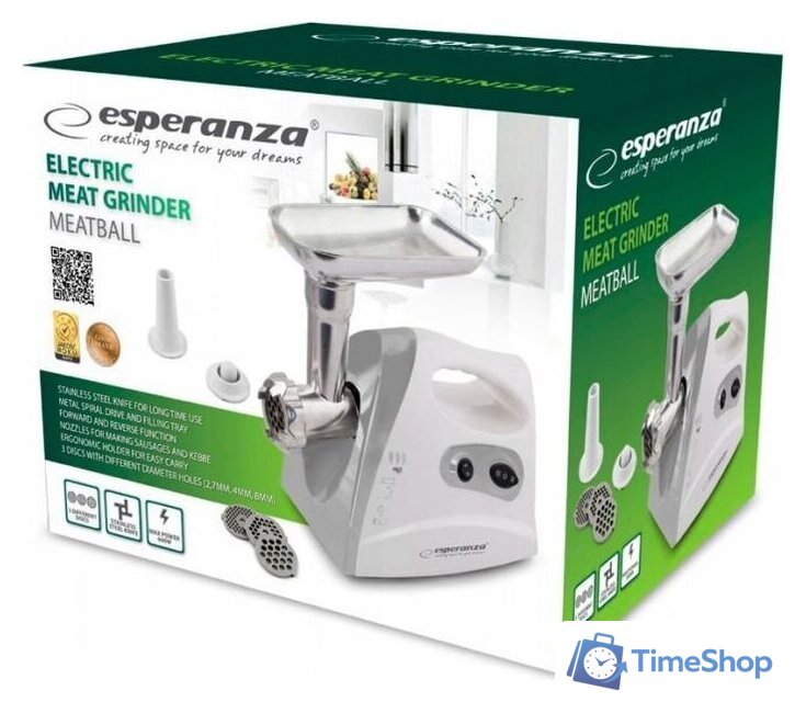 Мясорубка Esperanza EKM012E - Изображение №3 — Интернет-магазин Time-Shop