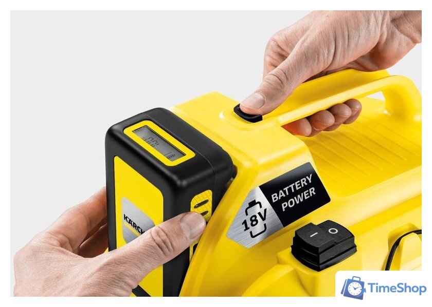 Пылесос Karcher WD 1 Compact Battery 1.198-300.0 - Изображение №2 — Интернет-магазин Time-Shop