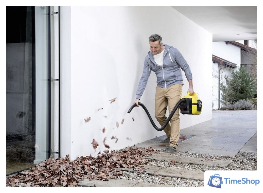 Пылесос Karcher WD 1 Compact Battery 1.198-300.0 - Изображение №7 — Интернет-магазин Time-Shop