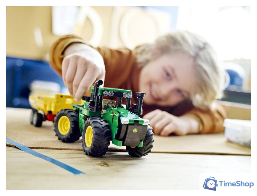 Конструктор LEGO Technic 42136 John Deere 9620R 4WD Tractor - Изображение №10 — Интернет-магазин Time-Shop