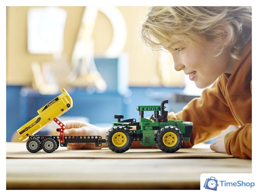 Конструктор LEGO Technic 42136 John Deere 9620R 4WD Tractor - Изображение №9 — Интернет-магазин Time-Shop