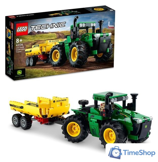 Конструктор LEGO Technic 42136 John Deere 9620R 4WD Tractor - Изображение №12 — Интернет-магазин Time-Shop