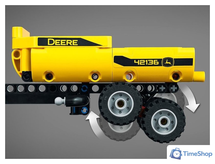 Конструктор LEGO Technic 42136 John Deere 9620R 4WD Tractor - Изображение №8 — Интернет-магазин Time-Shop