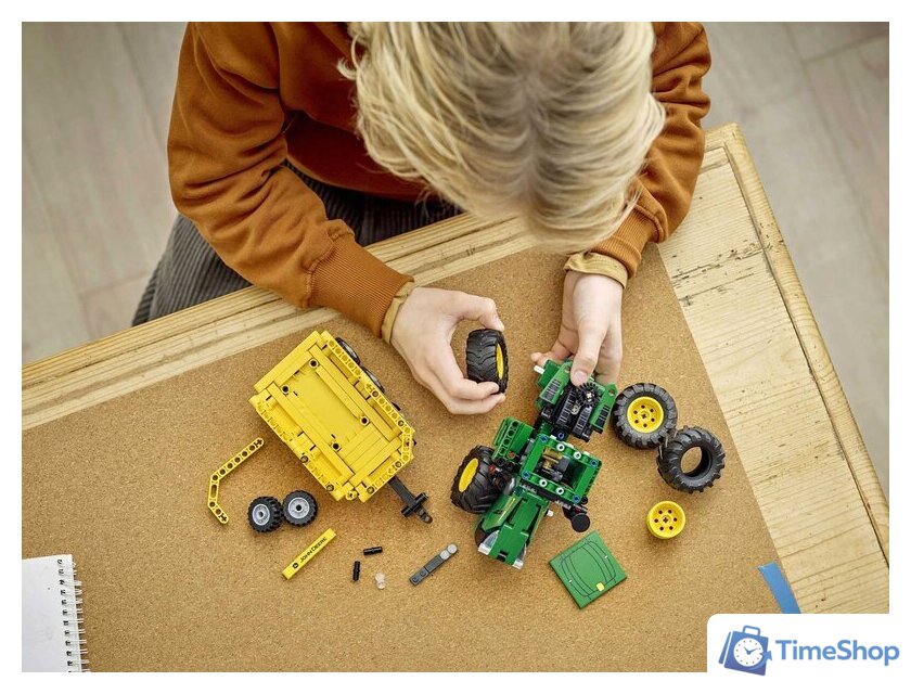 Конструктор LEGO Technic 42136 John Deere 9620R 4WD Tractor - Изображение №7 — Интернет-магазин Time-Shop