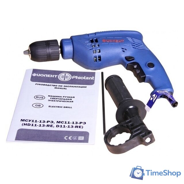 Безударная дрель Фиолент МС11-13-РЭ - Изображение №3 — Интернет-магазин Time-Shop