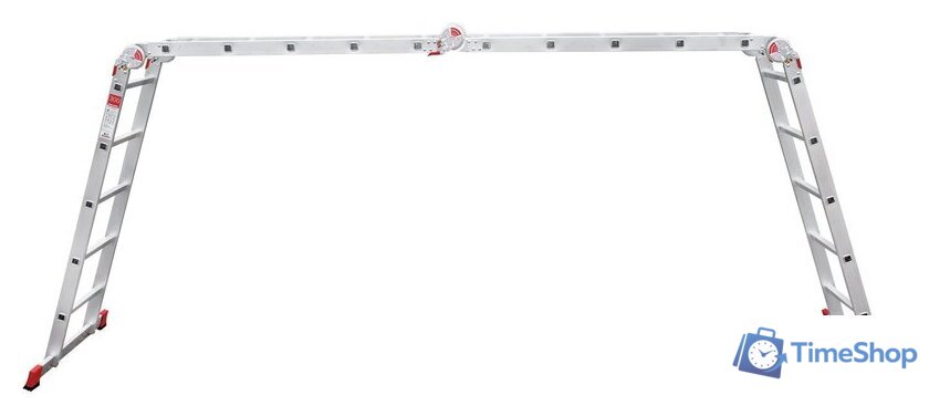 Лестница-трансформер Новая высота NV 332 трансформер 4х5 ступеней - Изображение №8 — Интернет-магазин Time-Shop