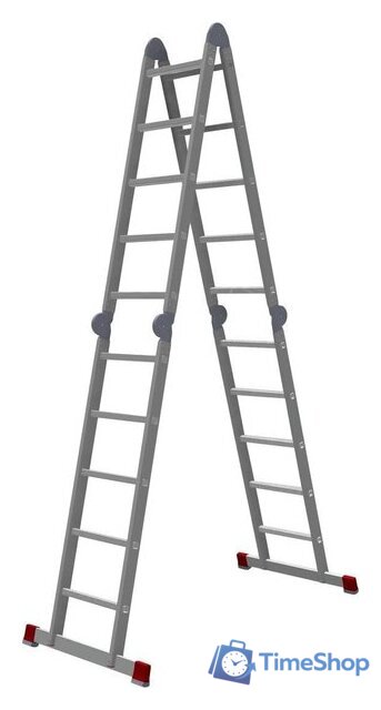 Лестница-трансформер Новая высота NV 332 трансформер 4х5 ступеней - Изображение №2 — Интернет-магазин Time-Shop
