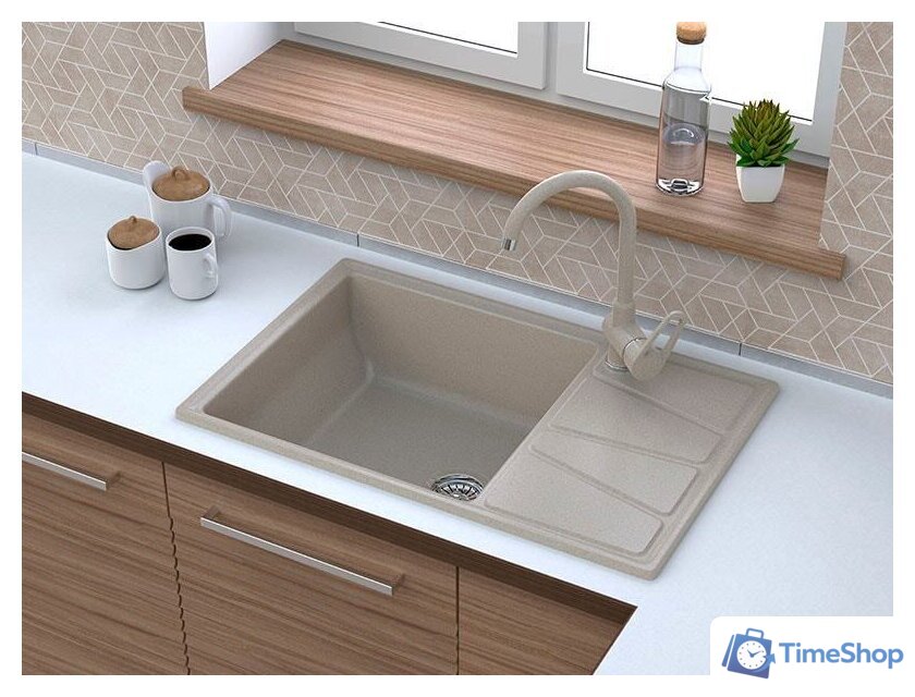 Кухонная мойка GranFest GF-V-780L (топаз) - Изображение №3 — Интернет-магазин Time-Shop