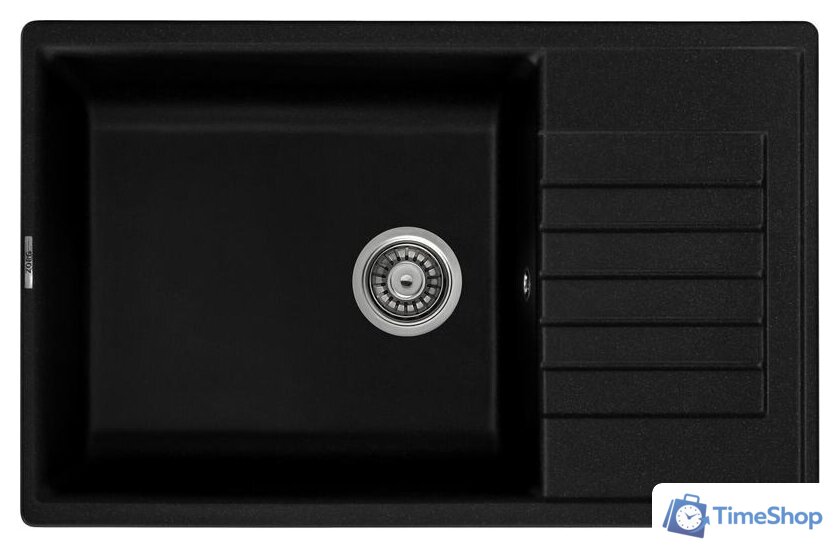 Кухонная мойка ZorG Dello 78 (черный опал) - Изображение №1 — Интернет-магазин Time-Shop