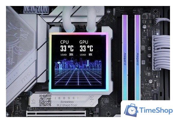 Радиатор системы жидкостного охлаждения Lian Li HydroShift II LCD-S 360N G89.GHS2LCDS36NW.R0 - Изображение №6 — Интернет-магазин Time-Shop