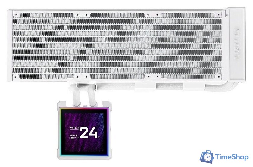 Радиатор системы жидкостного охлаждения Lian Li HydroShift II LCD-S 360N G89.GHS2LCDS36NW.R0 - Изображение №3 — Интернет-магазин Time-Shop