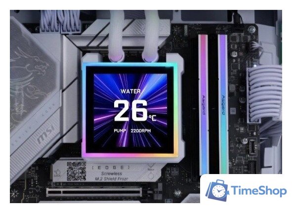 Радиатор системы жидкостного охлаждения Lian Li HydroShift II LCD-S 360N G89.GHS2LCDS36NW.R0 - Изображение №7 — Интернет-магазин Time-Shop