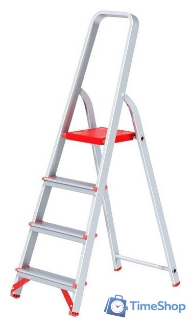 Лестница-стремянка Новая высота NV 311 алюминиевая профессиональная 4 ступени - Изображение №2 — Интернет-магазин Time-Shop