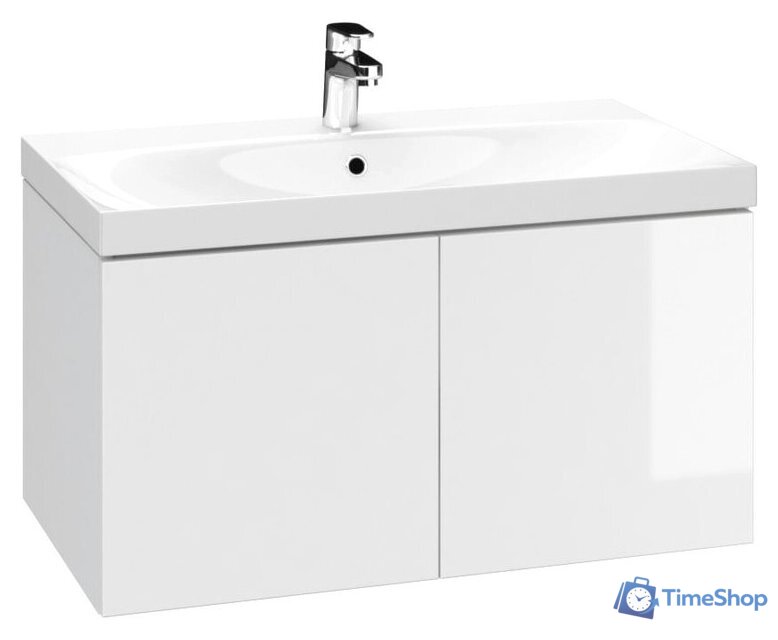  Cersanit Тумба с умывальником Colour 80 + Moduo - Изображение №1 — Интернет-магазин Time-Shop