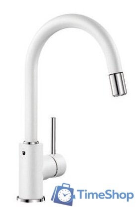 Смеситель Blanco Mida-S Silgranit (белый) [521457] - Изображение №1 — Интернет-магазин Time-Shop