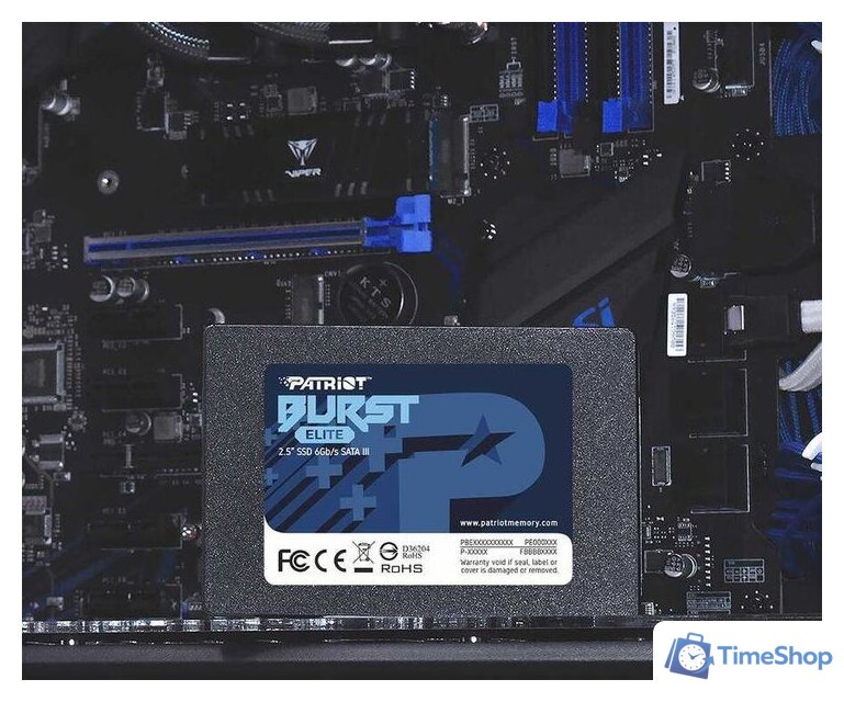 SSD Patriot Burst Elite 120GB PBE120GS25SSDR - Изображение №5 — Интернет-магазин Time-Shop