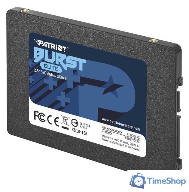 SSD Patriot Burst Elite 120GB PBE120GS25SSDR - Изображение №3 — Интернет-магазин Time-Shop