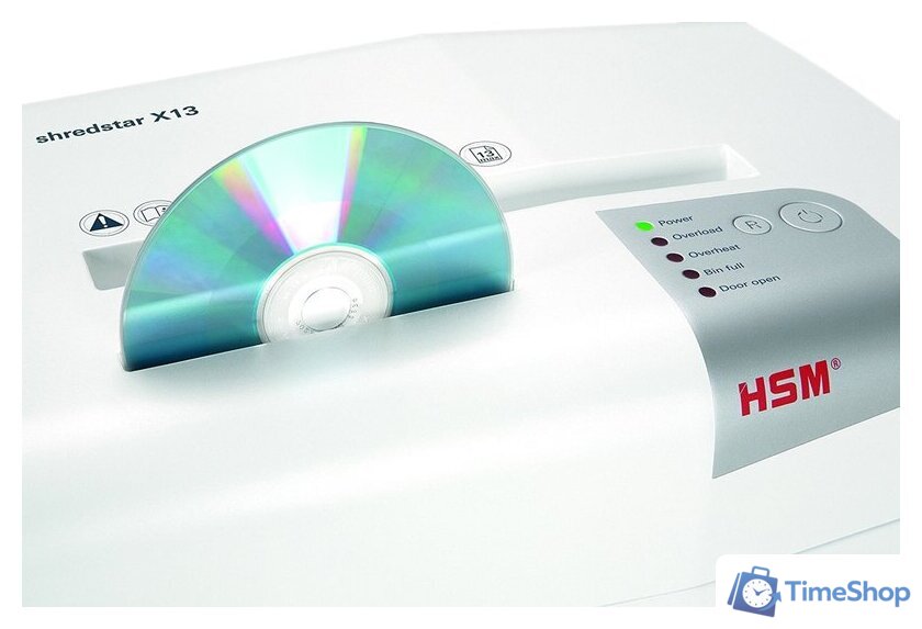 Шредер HSM Shredstar X13 (4.0x37) (белый) - Изображение №4 — Интернет-магазин Time-Shop