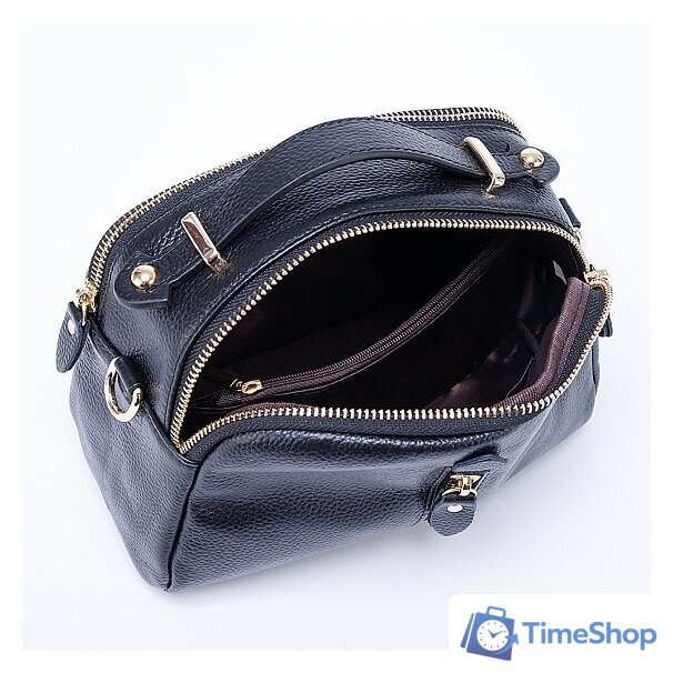 Сумка Poshete 886-2906-BLK (черный) - Изображение №8 — Интернет-магазин Time-Shop