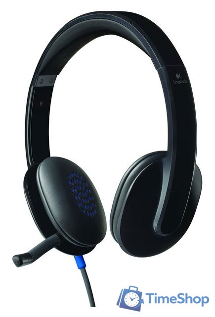 Наушники Logitech USB Headset H540 - Изображение №3 — Интернет-магазин Time-Shop